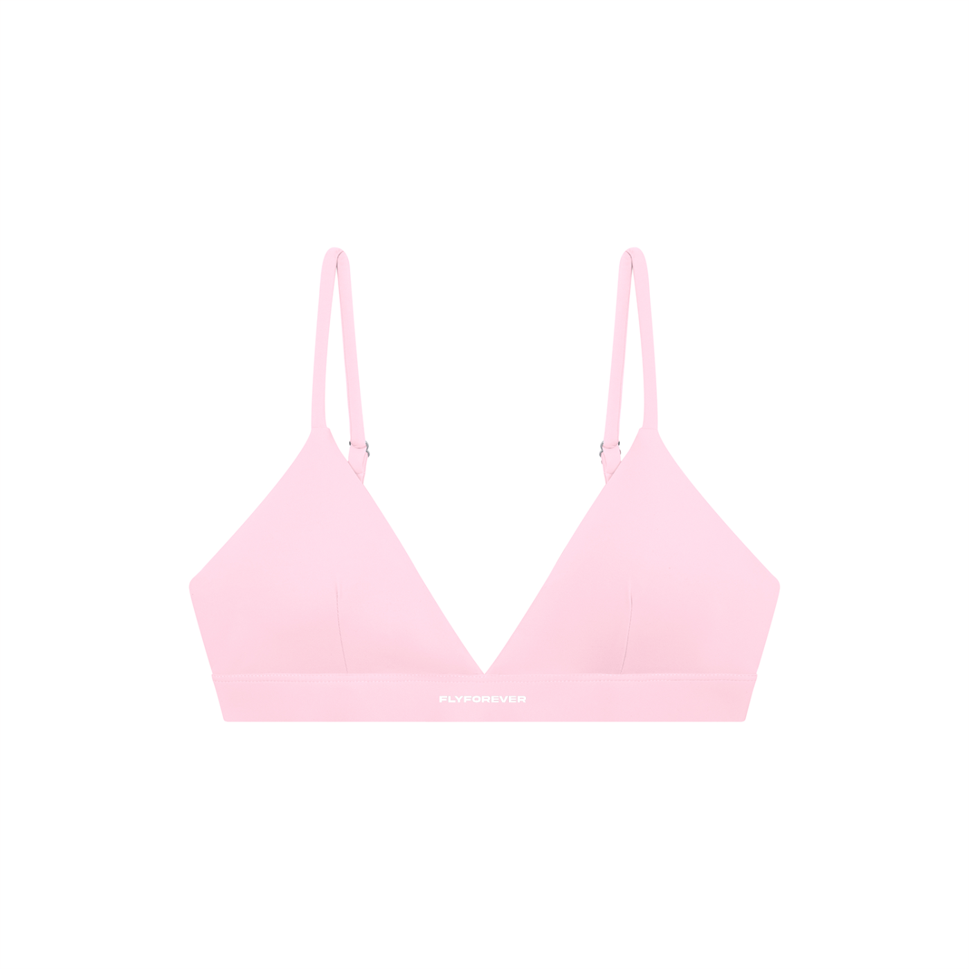 Cropped V-Neck Sports Bra
