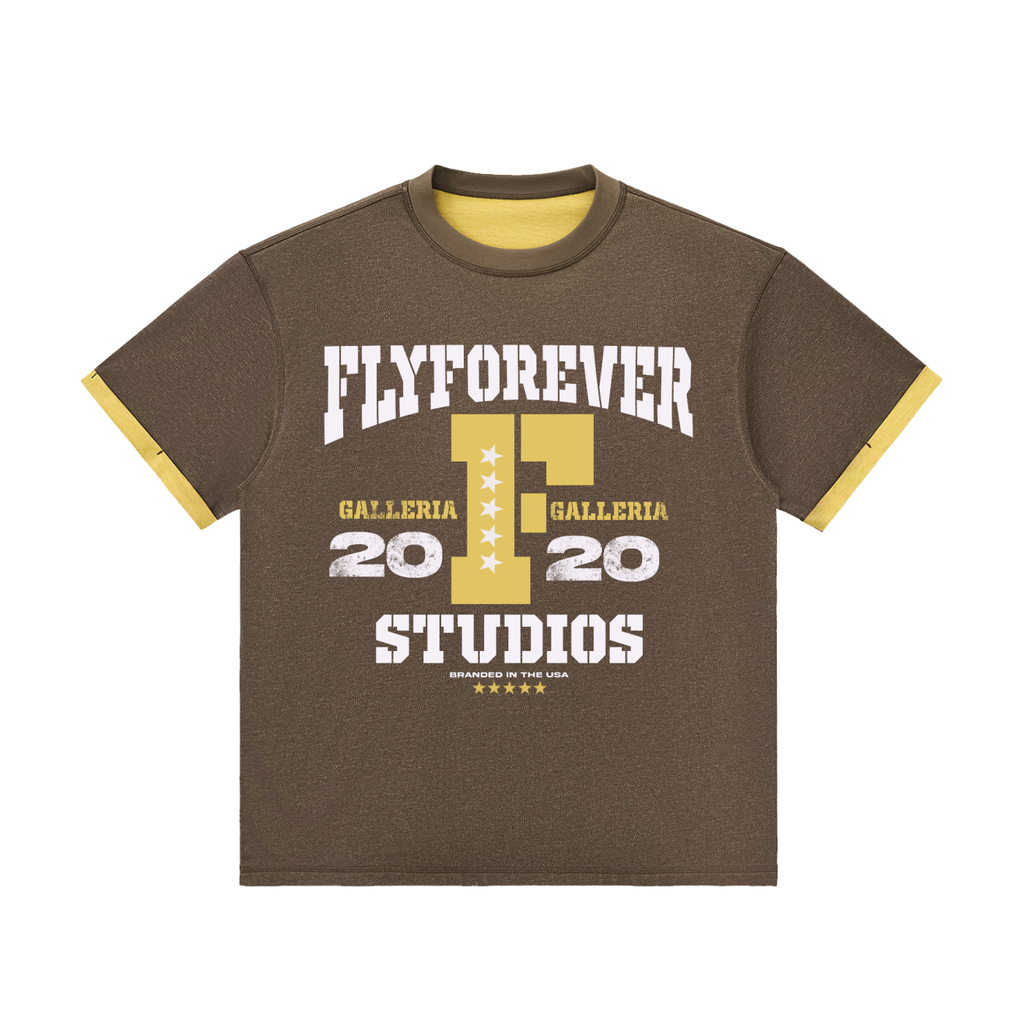 STUDIO CUFFED TEE