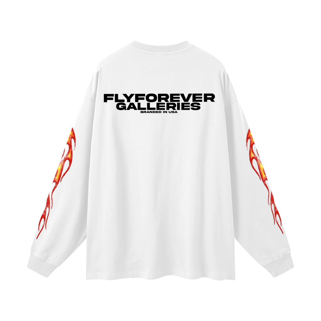 Oversized Unisex Long Sleeve T-Shirt